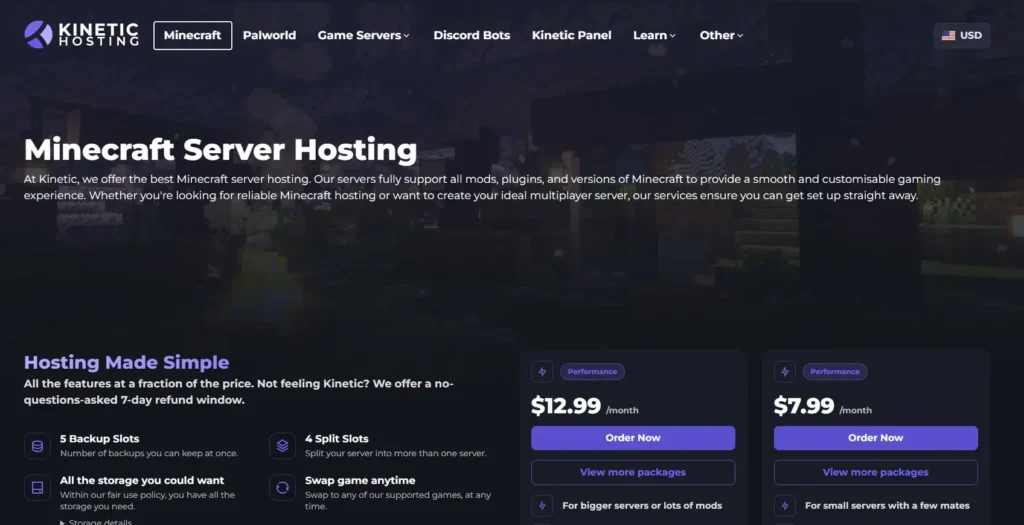 Kinetic Hosting